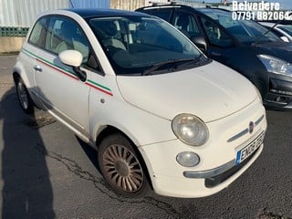 Location: BELVEDERE - 2008 FIAT 500 LOUNGE RHD 3 Door Hatchback REG: EN08DBO, 1242cc Petrol, 5 Speed Manual Petrol, Former Keepers: 7, Keys: No, MOT: Expiry date29.05.2025