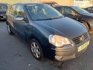 Location: BELVEDERE - 2008 VOLKSWAGEN POLO MATCH 80 AUTO 5 Door Hatchback REG: LO08KBZ, 1390 Petrol, 6 Speed Auto Petrol, Former Keepers: 7, Keys: No, MOT: Expiry date23.08.2024