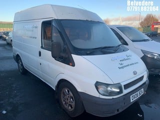 Location: BELVEDERE - 2006 FORD TRANSIT 280 SWB Panel Van REG: OX06BZA, 1998 Diesel, 5 Speed Manual Diesel, Former Keepers: 4, Keys: No, MOT: Expiry date22.10.2025