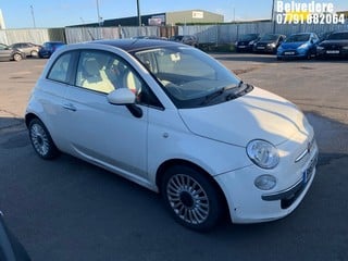 Location: Belvedere - 2011 FIAT 500 LOUNGE 3 Door Hatchback REG: BN61KMZ, Keys: No, MOT Expiry date: 03/07/2024, 875 Petrol, 5 Speed Manual Petrol, Former Keepers: 6