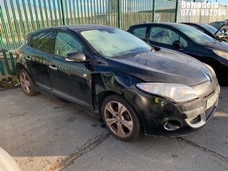 Location: Belvedere - 2009 RENAULT MEGANE DYNAMIQUE VVT 5 Door Hatchback REG: EO59RHA, Keys: No, MOT Expiry date: 12/09/2024, 1598 Petrol, 6 Speed Manual Petrol, Former Keepers: 11