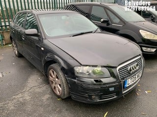 Location: Belvedere - 2005 AUDI A3 SE FSI AUTO 5 Door Hatchback REG: LT05WDY, Keys: No, MOT Expiry date: 12/02/2025, 1984 Petrol, 6 Speed Auto Petrol, Former Keepers: 5