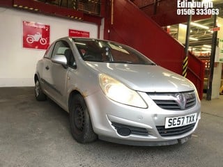 Location: Edinburgh - 2008 VAUXHALL CORSA LIFE 3 Door Hatchback REG: SC57TXX, Keys: Yes, MOT Expiry date: 06/07/2024, 998 Petrol, 5 Speed Manual Petrol, Former Keepers: 8