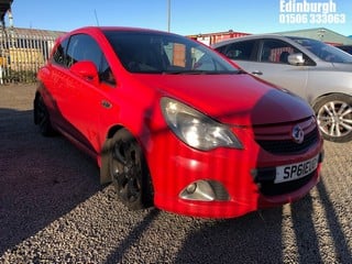 Location: Edinburgh - 2011 VAUXHALL CORSA VXR 3 Door Hatchback REG: SP61EUO, Keys: No, MOT Expiry date: 13/02/2024, 1598 Petrol, 6 Speed Manual Petrol, Former Keepers: 6