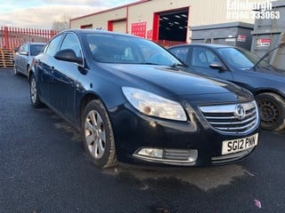 Location: Edinburgh - 2012 VAUXHALL INSIGNIA SRI NAV 5 Door Hatchback REG: SG12PNN, Keys: No, MOT Expiry date: 05/04/2024, 1796 Petrol, 6 Speed Manual Petrol, Former Keepers: 3