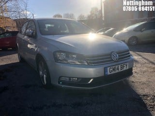 Location: Nottingham - 2014 VOLKSWAGEN PASSAT S BLUEMOTION TECH 4 Door Saloon REG: GM14BFY, Keys: No, MOT Expiry date: 20/06/2023, 1598 Diesel, 6 Speed Manual Diesel, Former Keepers: 4