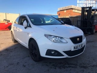 Location: Nottingham - 2011 SEAT IBIZA SE COPA 3 Door Hatchback REG: NA11YJE, Keys: No, MOT Expiry date: 11/09/2025, 1390 Petrol, 5 Speed Manual Petrol, Former Keepers: 5