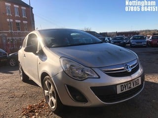 Location: Nottingham - 2012 VAUXHALL CORSA SXI AC 3 Door Hatchback REG: DY12VXD, Keys: No, MOT Expiry date: 27/02/2025, 1229 Petrol, 5 Speed Manual Petrol, Former Keepers: 10