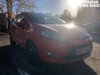 Location: Nottingham - 2009 FORD FIESTA ZETEC 82 3 Door Hatchback REG: RO09MZD, Keys: No, MOT Expiry date: 01/06/2024, 1242 Petrol, 5 Speed Manual Petrol, Former Keepers: 6