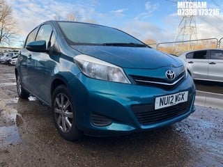 Location: MITCHAM - 2012 TOYOTA YARIS TR VVT-I 5 Door Hatchback REG: NU12WGX, 1329 Petrol, 6 Speed Manual Petrol, Former Keepers: 8, Keys: No, MOT: Expiry date31/10/2024