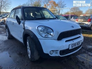 Location: Mitcham - 2011 MINI COUNTRYMAN COOPER SD ALL4 5 Door Hatchback REG: GY11VEX, Keys: No, MOT Expiry date: 03/03/2025, 1995 Diesel, 6 Speed Auto Diesel, Former Keepers: 2