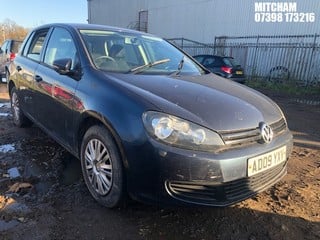 Location: Mitcham - 2009 VOLKSWAGEN GOLF S 5 Door Hatchback REG: AD09YXV, Keys: No, MOT Expiry date: 26/12/2024, 1595 Petrol, 5 Speed Manual Petrol, Former Keepers: 7