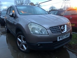 Location: Mitcham - 2007 NISSAN QASHQAI TEKNA 2WD 5 Door Hatchback REG: WV07AAX, Keys: No, MOT Expiry date: 06/04/2024, 1598 Petrol, 5 Speed Manual Petrol, Former Keepers: 3