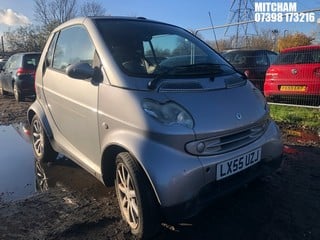 Location: Mitcham - 2005 SMART CITY PASSION 61 AUTO Convertible REG: LX55UZJ, Keys: No, MOT Expiry date: 29/06/2024, 698 Petrol, 6 Speed Auto Petrol, Former Keepers: 4