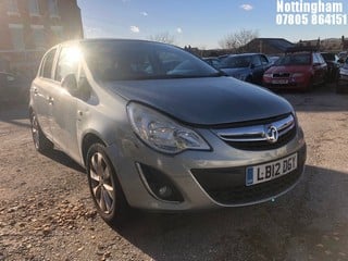 Location: Nottingham - 2012 VAUXHALL CORSA ACTIVE AC 5 Door Hatchback REG: LB12DGY, Keys: No, MOT Expiry date: 20/03/2024, 1229 Petrol, 5 Speed Manual Petrol, Former Keepers: 3