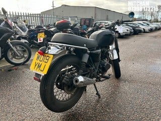 Location: Mitcham - 2019 BRIXTON BX 125 R Motorcycle REG: WO19YMJ, Keys: No, MOT Expiry date: 18/08/2024, 125 Petrol, MANUAL, Former Keepers: 2