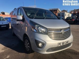 Location: Nottingham - 2016 VAUXHALL VIVARO 2700 SPORTIVE CDTI Panel Van REG: PC60CAR, Keys: No, MOT Expiry date: 03/08/2024, 1598 Diesel, 6 Speed Manual Diesel, Former Keepers: 2