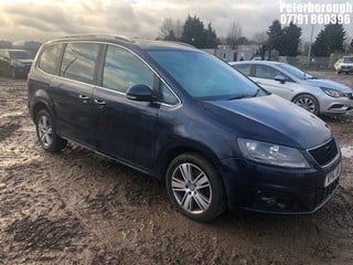 Location: Peterborough - 2014  SEAT  ALHAMBRA SE ECOMO CR TDI  MPV  REG: KP14AMX, 1968cc Diesel , 6 Speed Semi Auto Diesel , Former Keepers: 5, Keys: No, MOT Expiry date: 18/08/2025