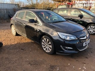 Location: Peterborough - 2013 VAUXHALL ASTRA ELITE CDTI S/S 5 Door Hatchback REG: BN13LFR, Keys: No, MOT Expiry date: 27/10/2024, 1956 Diesel, 6 Speed Manual Diesel, Former Keepers: 11