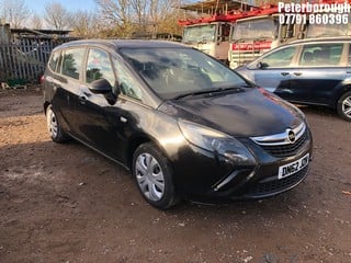 Location: Peterborough - 2013 VAUXHALL ZAFIRA TOURER ES CDTI ECO MPV REG: DN62JZH, Keys: No, MOT Expiry date: 13/02/2025, 1956 Diesel, 6 Speed Manual Diesel, Former Keepers: 3