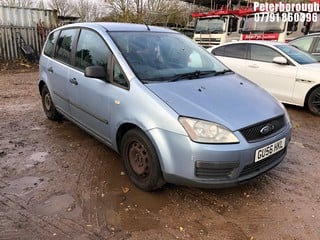 Location: Peterborough - 2006 FORD FOCUS C-MAX LX MPV REG: GU56HKL, Keys: No, MOT Expiry date: 14/12/2023, 1596 Petrol, 5 Speed Manual Petrol, Former Keepers: 5