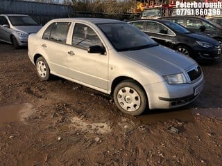 Location: Peterborough - 2002 SKODA FABIA 16V AUTO 4 Door Saloon REG: AD02GKO, Keys: No, MOT Expiry date: 16/10/2023, 1390 Petrol, 4 Speed Auto Petrol, Former Keepers: 2