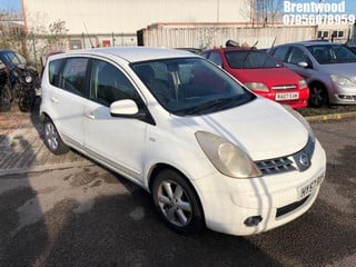 Location: BRENTWOOD - 2007 NISSAN NOTE ACENTA MPV REG: HY57RXH, 1386cc PETROL, 5 SPEED MANUAL PETROL, Former Keepers: 5, Keys: No, MOT: Expiry date12/05/2025