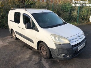 Location: Brentwood - 2009 CITROEN BERLINGO 725 X L2 HDI Panel Van REG: NA59MYH, Keys: No, MOT Expiry date: 07/09/2024, 1560 Diesel, 5 Speed Manual Diesel, Former Keepers: 3