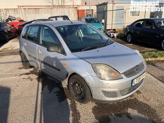 Location: Brentwood - 2008 FORD FIESTA STYLE CLIMATE 5 Door Hatchback REG: LT08XHH, Keys: No, MOT Expiry date: 10/12/2023, 1388 Petrol, 5 Speed Manual Petrol, Former Keepers: 6