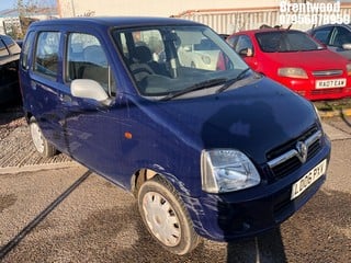 Location: Brentwood - 2006 VAUXHALL AGILA EXPRESSION TWINPORT MPV REG: LD06PXV, Keys: No, MOT Expiry date: 25/06/2024, 998 Petrol, 5 Speed Manual Petrol, Former Keepers: 3