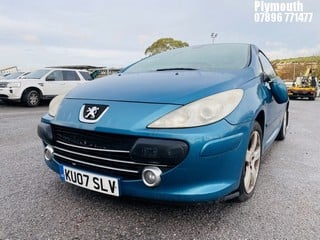 Location: Plymouth - 2007 PEUGEOT 307 SPORT HDI CC Coupe REG: KU07SLV, Keys: No, MOT Expiry date: 19/06/2024, 1997 Diesel, 6 Speed Manual Diesel, Former Keepers: 5