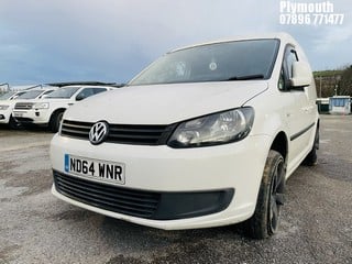 Location: Plymouth - 2015 VOLKSWAGEN CADDY C20 TRENDLINE TDI Panel Van REG: ND64WNR, Keys: No, MOT Expiry date: 05/03/2024, 1598 Diesel, 5 Speed Manual Diesel, Former Keepers: 3