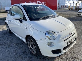 Location: South Wales - 2014 FIAT  500 S TWINAIR 3 Door Hatchback REG: WU64VMF, 875cc	 Petrol , 5 Speed Manual Petrol 	, Former Keepers: 3, Keys: Yes, MOT Expiry date: 03/12/2024