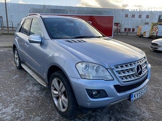 Location: South Wales - 2009  MERCEDES-BENZ 	 ML350 BLUE-CY SPORT CDI A 	 Sports  REG: KV59OYX, 2987cc Diesel , 7 Speed Auto Diesel 	, Former Keepers: 7, Keys: Yes, MOT Expiry date: 31/08/2024