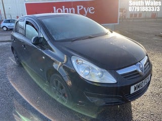 Location: South Wales - 2010 VAUXHALL CORSA EXC-IV CDTI73 EFLEX 5 Door Hatchback REG: WM10FCY, Keys: No, MOT Expiry date: 12/02/2025, 1248 Diesel, 5 Speed Manual Diesel, Former Keepers: 5