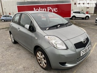 Location: South Wales - 2009 TOYOTA YARIS TR 5 Door Hatchback REG: CV58UKP, Keys: No, MOT Expiry date: 20/03/2024, 1296 Petrol, 5 Speed Manual Petrol, Former Keepers: 3