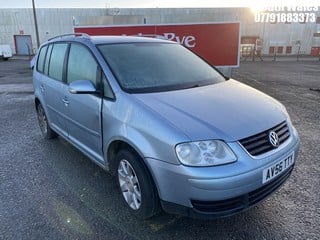 Location: South Wales - 2006 VOLKSWAGEN TOURAN SE TDI MPV REG: AV56TTY, Keys: No, MOT Expiry date: 27/10/2025, 1896 Diesel, 6 Speed Manual Diesel, Former Keepers: 5