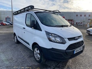 Location: South Wales - 2014 FORD TRANSIT CUSTOM 250 ECO-TE Panel Van REG: YK14PDX, Keys: No, MOT Expiry date: 10/07/2024, 2198 Diesel, 6 Speed Manual Diesel, Former Keepers: 6