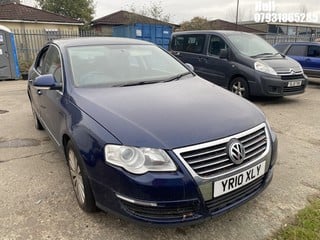 Location: Hull - 2010 VOLKSWAGEN PASSAT H-LINE+ TDI DSG140 4 Door Saloon REG: YR10XLY, Keys: No, MOT Expiry date: 18/12/2024, 1968 Diesel, 6 Speed Semi Auto Diesel, Former Keepers: 5