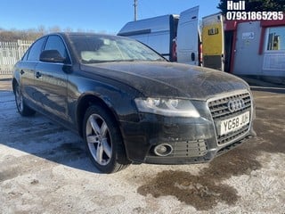 Location: Hull - 2008 AUDI A4 SE TDI 6SP 4 Door Saloon REG: YG58JUH, Keys: No, MOT Expiry date: 17/11/2024, 1968 Diesel, 6 Speed Manual Diesel, Former Keepers: 18