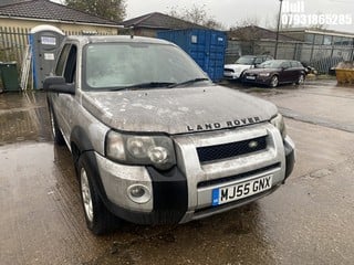 Location: Hull - 2005 LAND ROVER FREELANDER ADVENTURER Estate REG: MJ55GNX, Keys: No, MOT Expiry date: 02/07/2024, 1796 Petrol, 5 Speed Manual Petrol, Former Keepers: 8