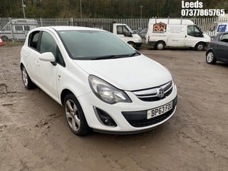 Location: Leeds - 2014 VAUXHALL CORSA SXI AC ECOFLEX S/S 5 Door Hatchback REG: BP63FDU, Keys: No, MOT Expiry date: 01-07-2024, 1229 Petrol, 5 Speed Manual Petrol, Former Keepers: 5