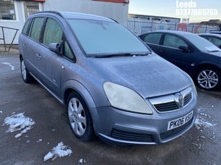 Location: Leeds - 2006 VAUXHALL ZAFIRA CLUB MPV REG: PK06VSD, Keys: No, MOT Expiry date: 01-09-2024, 1598 Petrol, 5 Speed Manual Petrol, Former Keepers: 8