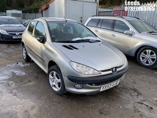 Location: Leeds - 2003 PEUGEOT 206 S 5 Door Hatchback REG: YX53UJE, Keys: No, MOT Expiry date: 17-06-2024, 1124 Petrol, 5 Speed Manual Petrol, Former Keepers: 4