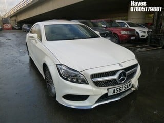 Location: HAYES / HEATHROW - 2015 MERCEDES-BENZ CLS220 AMG LINE BLUETEC A  COUPE REG: AS61SAN, 2143cc DIESEL, 7 SPEED AUTO DIESEL, Former Keepers: 6, Keys: No, MOT Expiry date: 15/11/2024