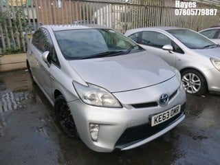 Location: HAYES / HEATHROW - 2013 TOYOTA PRIUS T4 VVT-I CVT 5 DOOR HATCHBACK REG: KE63OMR, 1797cc HYBRID ELECTRIC, , Former Keepers: 3, Keys: No, MOT: Expiry date25/04/2025