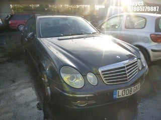 Location:  Hayes - 2008 MERCEDES E220 AVANTGARDE CDI A 4 Door Saloon REG: LO08GNX, Keys: No, MOT Expiry date: 27/03/2025, 2148 Diesel, 5 Speed Auto Diesel, Former Keepers: 6