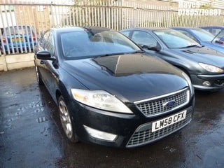 Location:  Hayes - 2008 FORD MONDEO TITANIUM X TDCI A 5 Door Hatchback REG: LM58CFX, Keys: No, MOT Expiry date: 01/10/2024, 1997 Diesel, 6 Speed Auto Diesel, Former Keepers: 5