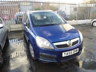 Location:  Hayes - 2006 VAUXHALL ZAFIRA LIFE MPV REG: YA55OHW, Keys: No, MOT Expiry date: 31/03/2025, 1598 Petrol, 5 Speed Manual Petrol, Former Keepers: 4