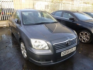 Location:  Hayes - 2006 TOYOTA AVENSIS T4 4 Door Saloon REG: GR55UYJ, Keys: No, MOT Expiry date: 14/05/2024, 1998 Petrol, 5 Speed Manual Petrol, Former Keepers: 3